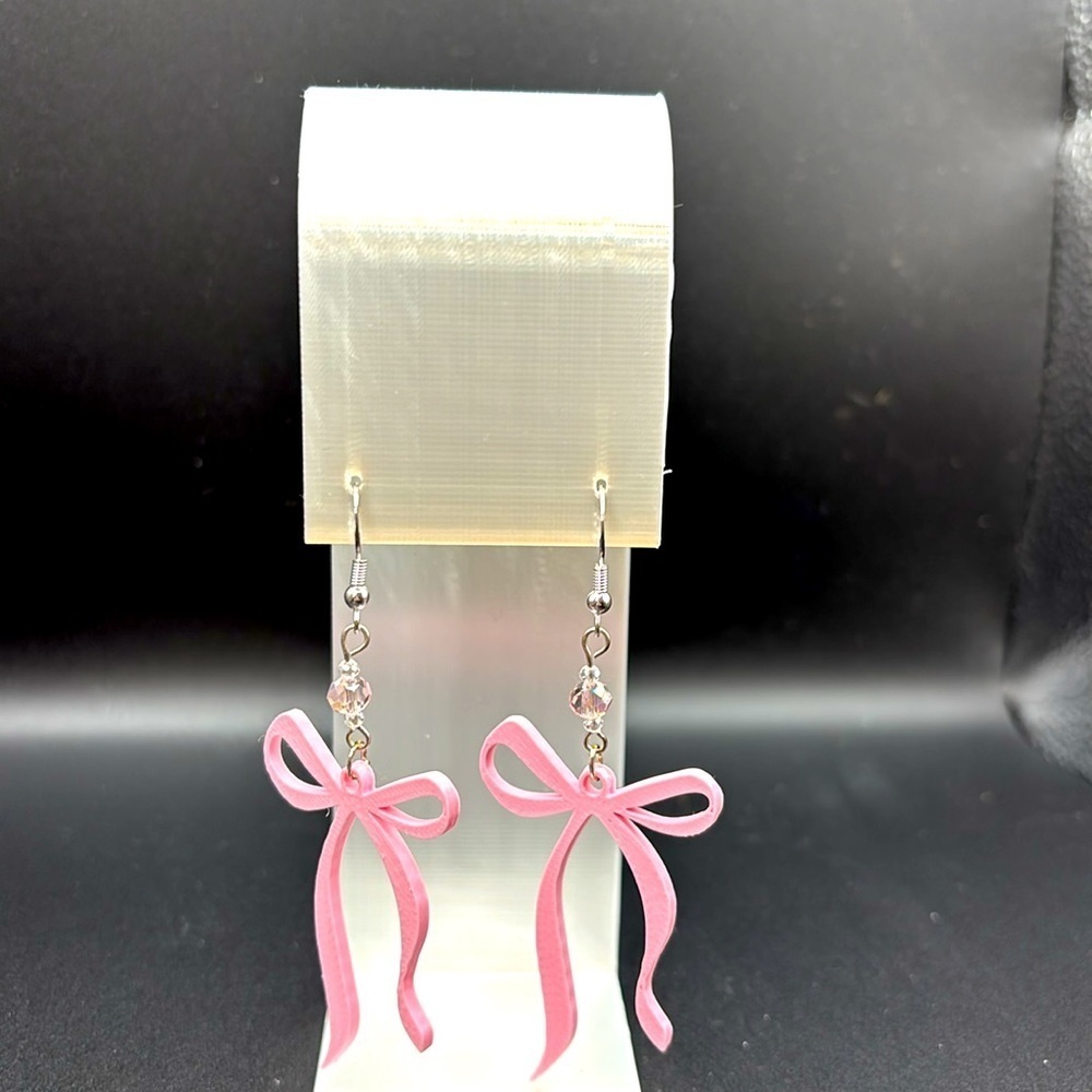 Bow Earrings - Picture 4 of 6